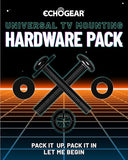 Universal TV Mount Hardware Pack - Replacement Hardware Mounting Kit for TVs up to 80" - Includes M4, M5, M6 & M8 Screws