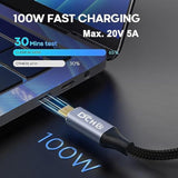6Ft 100W Usb C To Usb C Cable 4K Video Output 10Gbps Data Transfer 3.1 Gen 2 P