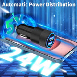 ?Mfi Certified?Iphone 15 Fast Car Charger, 66W Pd&Qc Car Power Cigarette Lighter Usb-C Fast Car Charging Adapter + 2Pack Type-C Cable For Iphone 15/15 Pro Max/Galaxy S24/S23/Pixel/Ipad Pro