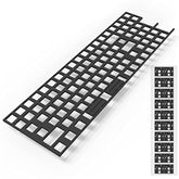 Poron Keyboard Pcb Foam 96 Layout,Poron Switch Pads 120Pcs And Keyboard Sound