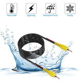 Upgraded Double Shielded Rca Video Cable For Display And Reversing Camera Conn