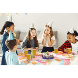 Gold Plastic Cups, 12 Oz Disposable Cups, Reusable Party Supplies (40 Count)