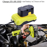 2-Pack 6.5Ah 18V High-Capacity Lithium Batteries for Ryobi One+ Tools