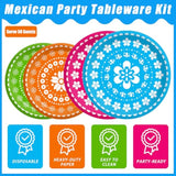Mexican Fiesta Party Set for 50: Cinco de Mayo Tableware