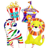 , Xtralarge, Carnival Balloons - 4Pcs | Carnival Theme Party Decorations | Circus Balloons For Carnival Decorations | Circus Birthday Party Decorations, Carnival Games