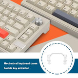 Stabilizers With Raised Wire 1 X 6.25U And 4 X 2U Pcb Screw-In Stabilizers Compatible With Gh60 87 Tenkeyless Keyboard/Mx Mechanical Keyboard Satellite Axis