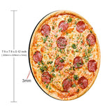 Pizza Round Mouse Pad, Pepperoni Pizza Mouse Pad