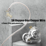 Kz Edx Pro Wired Earbuds Earphones In Ear Monitor 1Dd Wired Ear Buds Hifi Deep