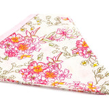 Pastel Pennant Banner Triangle Spring Floral Fabric Bunting Shabby Chic Tea Party Flag Garland