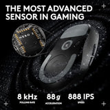 Pro X Superlight 2 Dex Wireless Gaming Mouse, 60G Pro-Grade Right-Handed Mouse With 5 Programmable Buttons, Usb-C Charging, 44K Dpi Sensor, Up To 8 Khz Polling For Pc/Mac - Black