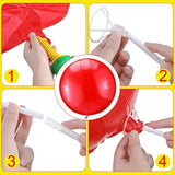 5 Pack Reusable Balloon Kit with Clip and Pole Halloween Decoration Display
