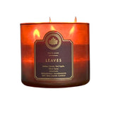 Bath & Body Works Leaves 3-Wick Scented Candle 14.5 oz