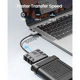 ORICO 2.5 inch Hard Drive Enclosure USB C to SATA III Cable for 2.5 inch HDD/S