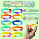126-Pcs Classroom Birthday Kits Crowns Bracelets Pencils Stickers Party Favors