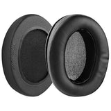 Geekria PRO Extra Thick Replacement Ear Pads for Audio-Technica ATH-M50X/ M50xBT2/ M60X/ M40X/ M30X/ M20X/ M10X Headphones, Ear Cushions, Repair Parts (Black)