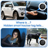 Mini Gps Tracker For Vehicles (Universally For Android & Ios), Hidden Car Location Tracker W/Magnetic Case, Item Finder For Google Find Hub & Ios Find My No Monthly Fees, Black