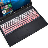 Mubuy Keyboard Cover For 15.6" Dell Latitude 5580 5590 5591 E5550 E5570|15.6" Precision M5520 |17.3" Dell Precision M7510 M7520 M7710 M7720 Laptop Skin-Gradual Pink