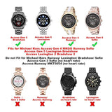 Compatible With Michael Kors Access Gen 6/5/4 Watch Charger, 3.3Ft Replacement Rapid Magnetic Charging Cable (Not For Gen 3 2 1(White)