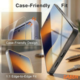 (2 Pack) Align-X for Galaxy S26 Screen Protector - Military-Grade Protection, 10H+ Tempered Glass, Auto-Alignment Tray, Case Friendly