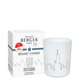 Candle - 100% Vegan Wax Scented Candle - 3 X 3 X 3.5 Inches - 180G - 6.34 Oz - Made In France - 38 Hours Burning Time (Ocean Breeze - Doctors Without Borders)