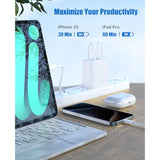 40W Fast Charger For Iphone 16 15 Pro Max Charger Fast Charging,2Pack Dual Port Usb C Charging Block With 4Pack 6Ft Usb C To Usbc Cord For Iphone 16 15 Plus/16 15 Pro Max/Ipad Pro/Samsung S24