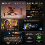 Px3-Pro Ultra Short Throw Triple Laser Projector, 4K Uhd, 80 150, 3,000 Lumens, 3000:1 Contrast, Dolby Vision & Atmos, Imax Enhanced, 240 High Refresh Rate, Google Tv, Designed For Xbox