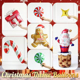 Christmas Decorations Balloon Arch Kit,143Pcs Red Green Gold Chocolate