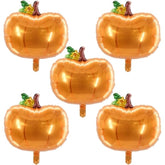 3 Pcs Pumpkin Foil Balloons Thanksgiving Autumn Harvest Birthday Party Decor