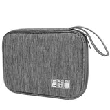 Electronic Organizer Travel Universal Cable Organizer Electronics Accessories Bag For Cable, Charger, Phone, Usb, Sd Card,1Pack
