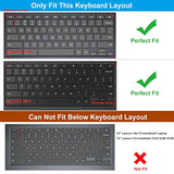 Keyboard Cover Skin For Lenovo Chromebook Flex 3 11"/Ideapad 3 Chromebook 11.6