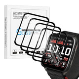 (4 Pack) Watch Screen Protector Compatible For Garmin Venu X1, Pmma And Pet (Not Tempered Glass) Ultra Thin Hd Full Coverage Anti-Scratch