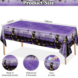 102Pcs Halloween Birthday Tableware Set Disposable Plates Napkins Cutlery Party Supplies