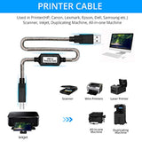 Active Usb 2.0 Printer Cable 50Ft - A-Male To B-Male High Speed Printer/Scanner/Repeater Cable For Hp, Canon, Lexmark, Epson, Dell, Samsung Etc (50Ft/15M)