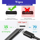 2 Pcs Usb-A To Usb-C Fast Charger Cable Cord For Ipad Pro 12.9 Inch (3Rd 4Th 5Th 6Th Generation) 11 Inch 4Th/3Rd/2Nd/1St Gen & New Ipad Mini 6Th Gen, Ipad Air 4/5Th Gen, For Stylus Pen Charging Cable