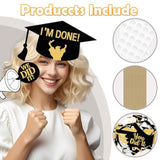 Grad Party Graduations 2025, 25Pcs Graduation Photo Props, 2025 Graduation Decorations Photo Booth Props, Funny Grad Party Photo Selfie Decoration 2025 For High School University