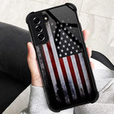 For Samsung Galaxy S22 Case, Military-Grade Protection, All-Around Shockproof Corners, Anti-Scratch Phone Case For Samsung Galaxy S22 - Old Flag