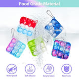 Pop Fidget Toys Bulk Its Party Favors For Kids 4-8 8-12 30 Pack Mini Pop Keychain It Fidget Toy Fidgets For Classroom Prizes For Kids Back To School Gifts For Students Birthday Goodie Bag Stuffers