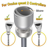Weighted Vr Golf Club Attachment For Meta Quest 2/Oculus Quest 2, Aluminum Quest 2 Golf Club Handle With Realistic Grip And Two Straps, By (Silver)