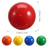 50 Pcs 1.18 Inch Openable Plastic Raffle Balls For Party Games Prize Drawings Bingo And Event Activities