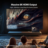 j5create 8K USB Type C to Dual HDMI Display Adapter - Single 8K60/4K144 or Dua