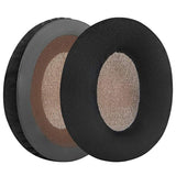 Geekria Comfort Velour Replacement Ear Pads for Sennheiser Momentum On-Ear, Momentum 2.0 Wireless, HD1 On-Ear Headphones, Repair Parts with Video Guide (Black Velvet)