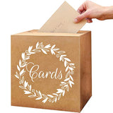 Kraft Card Box Wedding Favors Post Boxes Cardboard Wedding Party Decor Table Centerpiece