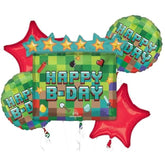 Bouquet Tnt Pixel Party Balloon