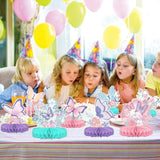 Butterfly Birthday Party Table Decor Kit Honeycomb Centerpieces for Kids' Butterfly-Themed Celebration