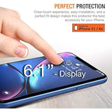 Tempered Glass Screen Protector Designed for Apple iPhone 11 (2019) / iPhone XR (2018) - 3 Pack