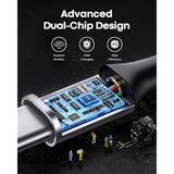 2-Pack 3.3ft USB-A to USB-C Nylon Braided Fast Charging Cable 3A