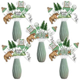 24 Set Adventure Baby Shower Centerpiece Sticks Let The Adventure Begi