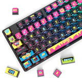 Pudding Keycaps 60 Percent, 120 Dye-Sublimation Keycaps Set, Asa Profile Custo