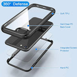iPhone SE 2020 and iPhone 8 & 7 & SE 2022 Slim Fit Case with Built-in Screen Protector