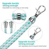 4-Pc Universal Phone Lanyard Strap Crossbody for Most Phones Bright Colors
